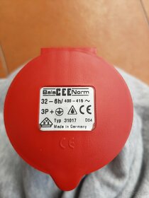 Vidlice Top 16A + Spojka 32A - 5