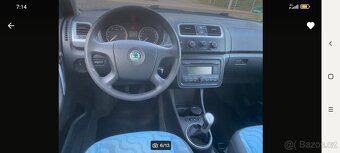 2008 Škoda Fabia 1.4i 16V 63 kW 104000 km vyhřívané sedačky - 5