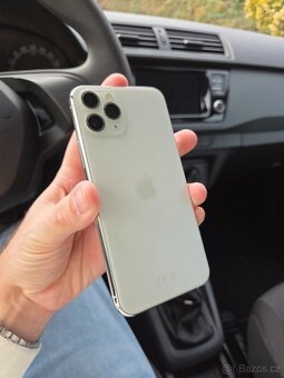 Apple iPhone 11 Pro 64GB White - baterie 100% - 5