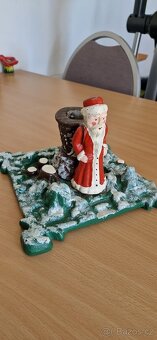 Litinový retro/starožitný stojan vánoční stromek - 5