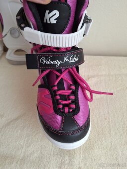 Dívčí lední brusle K2 (vel. 29 - 34) - 5