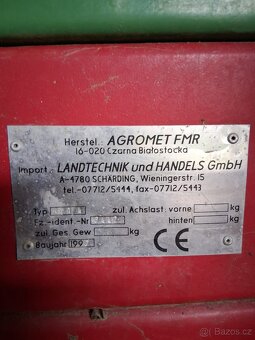 Rozmetadlo hnoje - 5