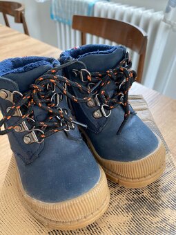 Kotníčkové podzimní/zimní boty vel. 23 - 5