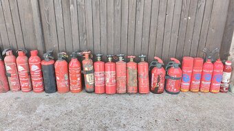 Prodám sbírku hasicích přístrojů - 5