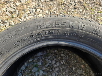 Prodám 2x letní pneu Michelin 185/55/15 - 5