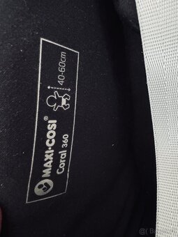 Dětská autosedačka Maxi cosi 360 coral - 5