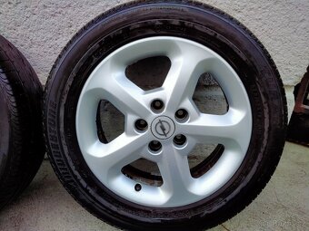 Alu kola originál Opel, 6J x r16, 5x110, ET 44, Letní pneu - 5