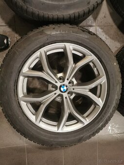 Originální alu kola na BMW X5 X6 zimní 19" - 5