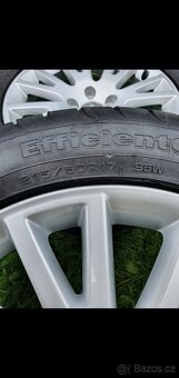 Alu kola Audi 5x112 215/50R17 - 5