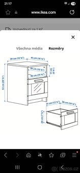 Noční stolek - BRIMNES - IKEA
Noční stolek - 5