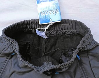 NOVÉ SOFTSHELLOVÉ KALHOTY s fleecem -5-6 let, 116 cm - 5