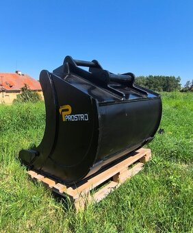 Podkopová lžíce se zuby, 100cm s upínáním S60 - 5