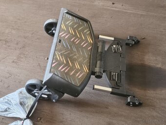 Kočárek Tudore - závada + adaptéry a skate - 5