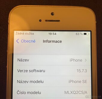 Apple iPhone SE 64GB gold - 5