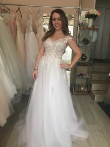 Krásné svatební šaty - 5