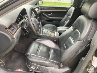 AUDI A8 4.2TDI 240KW MAX.VÝBAVA ALU 19" ŠÍBR ZAD.VYHŘ.SEDA - 5