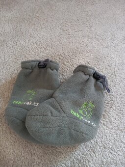 Babyvak fusak fleece + capáčky - 5