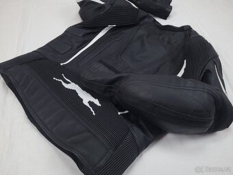 FLM Greyhound pánska kožená moto kombinéza XL/L 54/102 DLHÁ - 5