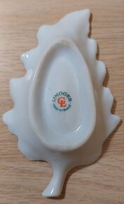 Starožitný porcelán - šperkovnice list - Limoges France - 5