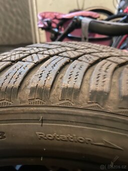 Alu kola vč. zimních pneu 205/55 R16 - 5-6 mm - 5