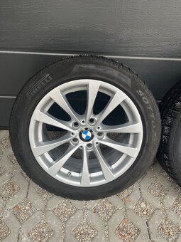 BMW originální alu kola 17” + zimní Pirelli Sottozero 225/50 - 5