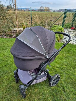 Kombinovaný kočárek Noordi Fjordi III 2022 2v1 - korbička/sp - 5