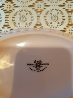 Prolamovaná miska (ažurová) z růžového porcelánu - 5