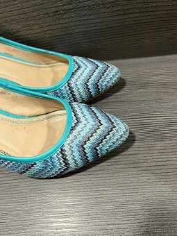 Dámské modré lodičky vel. 37 - 5