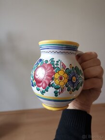 Tupeská keramika / malovaný džbánek - 5