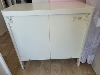 Komoda Busunge Ikea bílá - 5