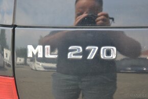 Mercedes Ml 270 CDI manuál, tažné 3 500kg TOP stav - 5