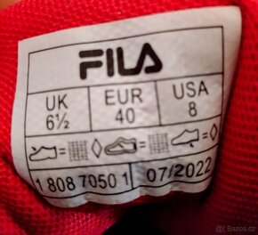 Kotníčkové boty FILA FW8445 vel.40 - 5