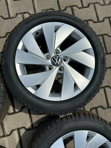 ZÁNOVNÍ Kompletní alu VW Golf 5x112r17+205r50r17 zimní - 5