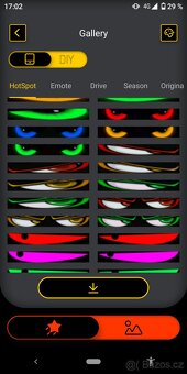 2x Led matrix panel - Animace očí na čelní sklo Auto/Kamion/ - 5