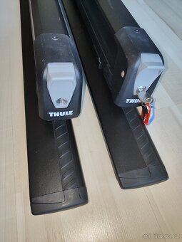 Nosič na lyže Thule Snowpack M+ příčníky Thule WingBar black - 5