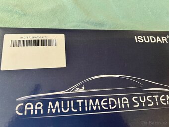 2 Din autoradio Isudar T72 qLed 9” displej Audi A3 - 5