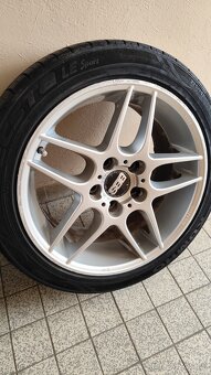 Dobrý den prodám BBS 5x120 dvou rozměrnech 225/255 R 17 - 5