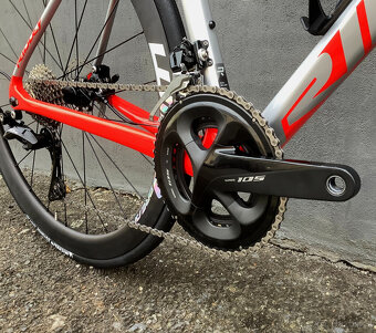 RIDLEY FENIX SL, vel.54,Shimano 2x11 disc,karbon kola,NOVÉ - 5