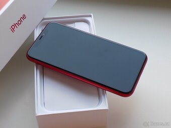 Apple iPhone 11 64GB Červený - ZÁRUKA - 100% BATERIE - TOP - 5