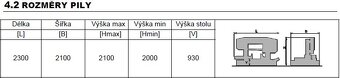 PEGAS AUTOMATICKÁ PÁSOVÁ PILA NA KOV HERKULES 350x400 - 5