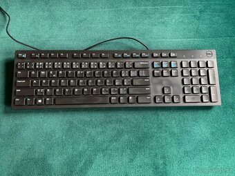 Dell klávesnice KB216t multimediální USB CZ černá - 5