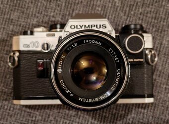 Olympus OM-10 + manual adapter + 50/1.8 - 5