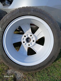 Saab 9-5NG sadu alu kol se zimními pneu 225/50R17 V - 5
