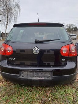 Vw golf 5 černý, stříbrný - 5