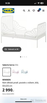 Dětská rostoucí postel Ikea - 5