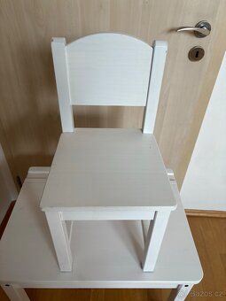 Dětský stůl ikea SUNDVIK + zdarma dětská židle - 5