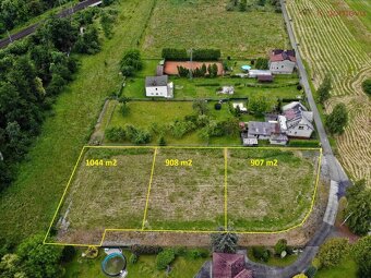 Prodej stavebních pozemků 907 m2, 908 m2 a 1044 m2, Mlýnská, - 5