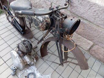 Predám motocykel NSU 200 ZDB asi rok 1938-39 - 5