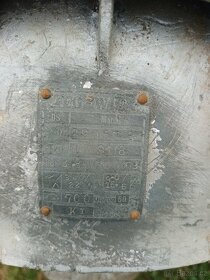 Prodám hliníkový elektromotor AEG 3,8kW - 5