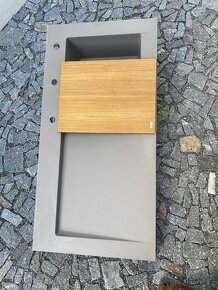 Nástavný luxusní dřez Blanco MODEX M 60 tartufo - 5